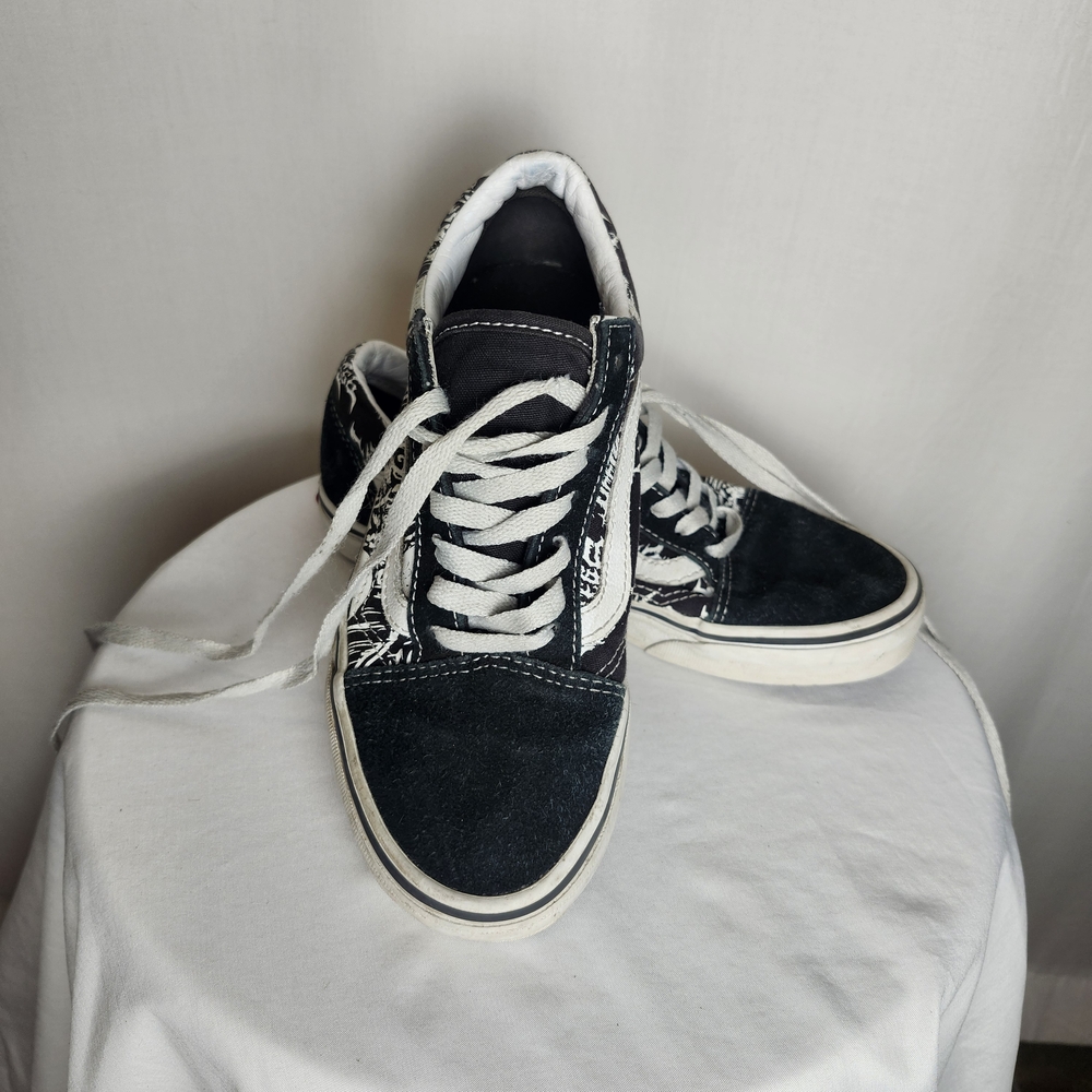 Vans Black and White Men's Sneakers